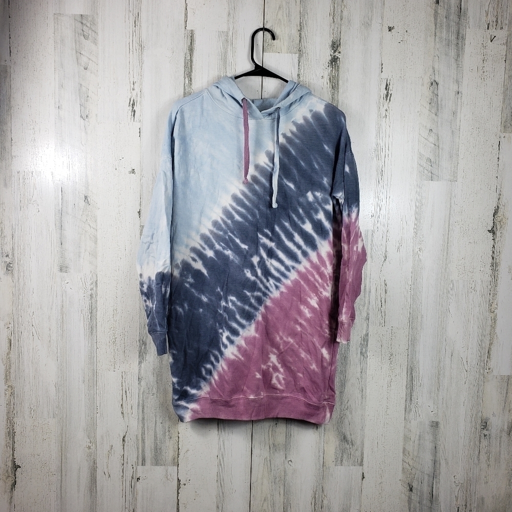 The cozy collection by rue21 tie dye oversized sweater hoodie size small - Picture 10 of 10